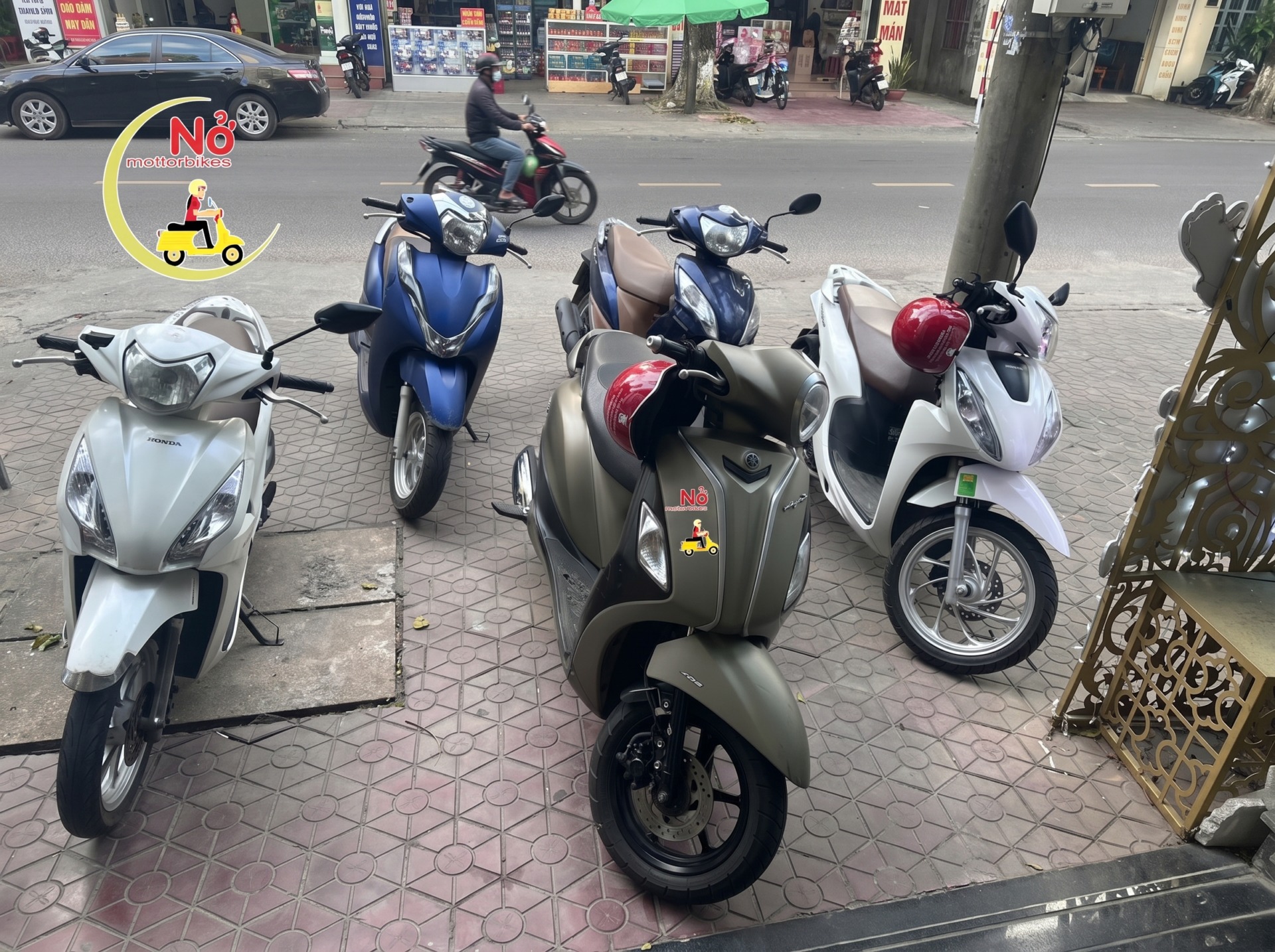 thuê xe máy tại ga Quảng Ngãi