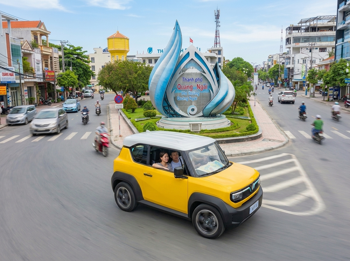 thuê ô tô điện tự lái tại Quảng Ngãi thuê ô tô điện tự lái tại Quảng Ngãi